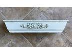 Distressed Vintage Shabby Chic Wood Off White Wall Shelf - Opportunity