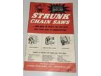 Strunk Chain Saws Buyers Guide 1955 - Opportunity!