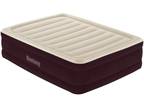 Maroon 20" Queen Air Mattress with Built-in Pump - Opportunity