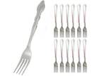 12 Dinner Forks Set Heavy Duty Stainless Steel Cutlery Table - Opportunity