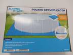 Summer Waves Polygroup® Square Ground Cloth for 15ft Pools - Opportunity
