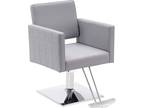 Hydraulic Salon Chair Rolling Swivel Barber PU Leather Seat - Opportunity