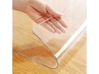 Multisize Clear PVC Small Desk Protector Crystal Vinyl Table - Opportunity