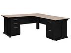 Regency Fusion 66 x 72 in. L Shaped Desk with Double
