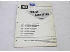 Assembly Manual for Ford Series 605 Forage Harvester - Opportunity