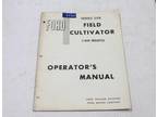 Operators Manual, Ford Series 208 3-Bar Mounted Field - Opportunity