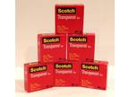 Lot of 6 Scotch Transparent Tape Refills 3/4" x 1000" 1" - Opportunity