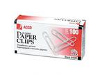 Acco Jumbo Paper Clips, Smooth, 100 Per Pack - Opportunity