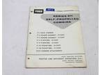Assembly Instructions for Ford Series 611 Self-Propelled - Opportunity