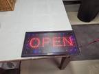 LED lighted open sign / r4 t19 - Opportunity