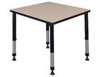 Kee 30" Square Height Adjustable Classroom Table - Opportunity