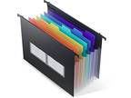 1PK Plastic Expanding Hanging File Folders - Opportunity