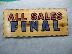 All Sales Final WRC Wood Sign 5 1/4 x 12 1/2 - Opportunity