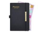 Planner 2023-2024 Weekly and Monthly, 18 Months Black - Opportunity