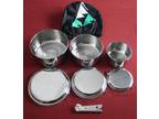 MSR Cascade Stainless Steel Cookware Backpacking 3-Piece Set
