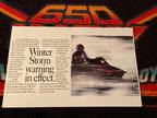 93 POLARIS INDY STORM 750 Snowmobile Poster vintage - Opportunity