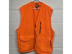 cabelas orange hunting vest size xl full zip mens - Opportunity