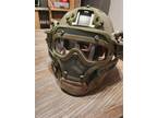 Wo Spor T Tactical G4 System BUMP Helmet & Mask w/ Goggles (OD