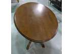Victorian Walnut Oval Parlor Table With Center Finial