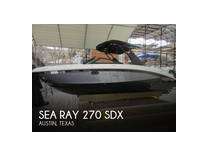 2020 sea ray 270 sdx boat for sale
