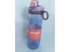 Pogo Water Bottle Plastic Tritan 32 Oz Blue BPA Free With