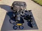 Nikon D60 10.2MP DSLR Camera Bundle 2450 Clicks W/ 18-55mm - Opportunity