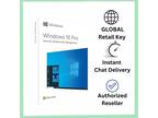 Windows 10 Professional Retail Key 32/64bit Global EN