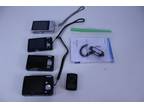 Lot of 6 Electronics for PARTS OR REPAIR 4 Cameras Bluetooth - Opportunity