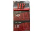 Lot of 3 Blank SONY HF Cassette Tapes Sealed New (phone)) - Opportunity