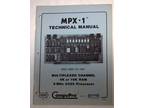 Rare Compu Pro MPX-1 Technical Manual - Opportunity