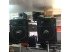 Peavey Sp 5xt Woofer PA Speakers Set of Two with Tripod - Opportunity