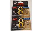JVC Hi8 Metal 120 HMP NTSC 8mm Video Cassette Tape High - Opportunity