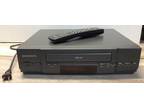 Magnavox VR9221AT21 VCR with Remote For parts No power