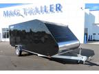 2024 Triton Trailers TC167 Enclosed Snowmobile Trailer - Black