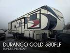 2016 KZ Durango Gold 380flf 38ft