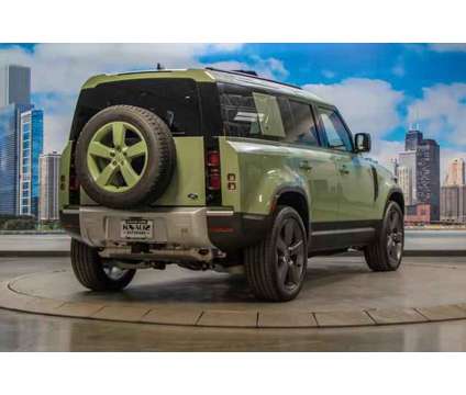 2023 Land Rover Defender 75th Anniversary Edition is a Green 2023 Land Rover Defender 110 Trim SUV in Lake Bluff IL