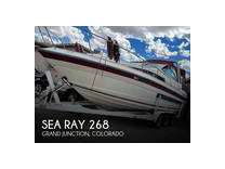 1989 sea ray 268 boat for sale