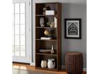 71" Tall 5-Shelf Bookcase with Adjustable Storage Shelves - Opportunity