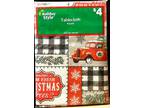 Holiday Style Christmas Tree Farm Quilt Pattern Vinyl 60" - Opportunity