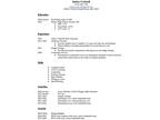 Justice Cockrell - Resume