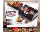 New Gourmia Foodstation Indoor Smokeless Grill & Air Fryer - Opportunity