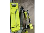 RYOBI Cordless Pole Saw 10 in. 40-Volt Lithium-Ion Tool Only - Opportunity