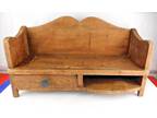 Vintage Vermont Hand-Crafted Wooden 2-Tier Shelf Holder - Opportunity