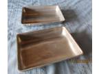 2 WILTON Shapely Cakes Wave 8x6” Cake Pans Made in Japan
