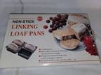 4 Linked Mini Bread Loaf Pans Non Stick in Box (Read) - Opportunity