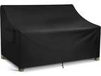 PATIO SOFA COVER Waterproof Lounge Loveseat Cover Black - Opportunity