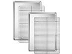 Baking Sheet with Cooling Rack Set [2 Sheets + 2 Racks] - Opportunity