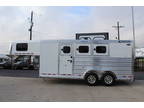 2023 Cimarron Trailers 3 Horse Gooseneck Trailer