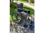 Wheelchair recently purchased no longer need