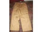 Woolrich Double Leg Tan Hunting Pants Mens 42x32 Outdoor - Opportunity